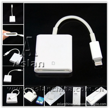 White 8pin Lightning to SD Card Camera Reader (ASC-049)